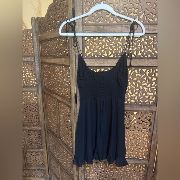 Reformation Esther Black Dress - Picture 5 of 5